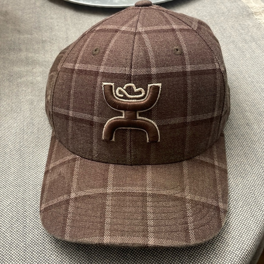 Brown plaid Hooey Hat